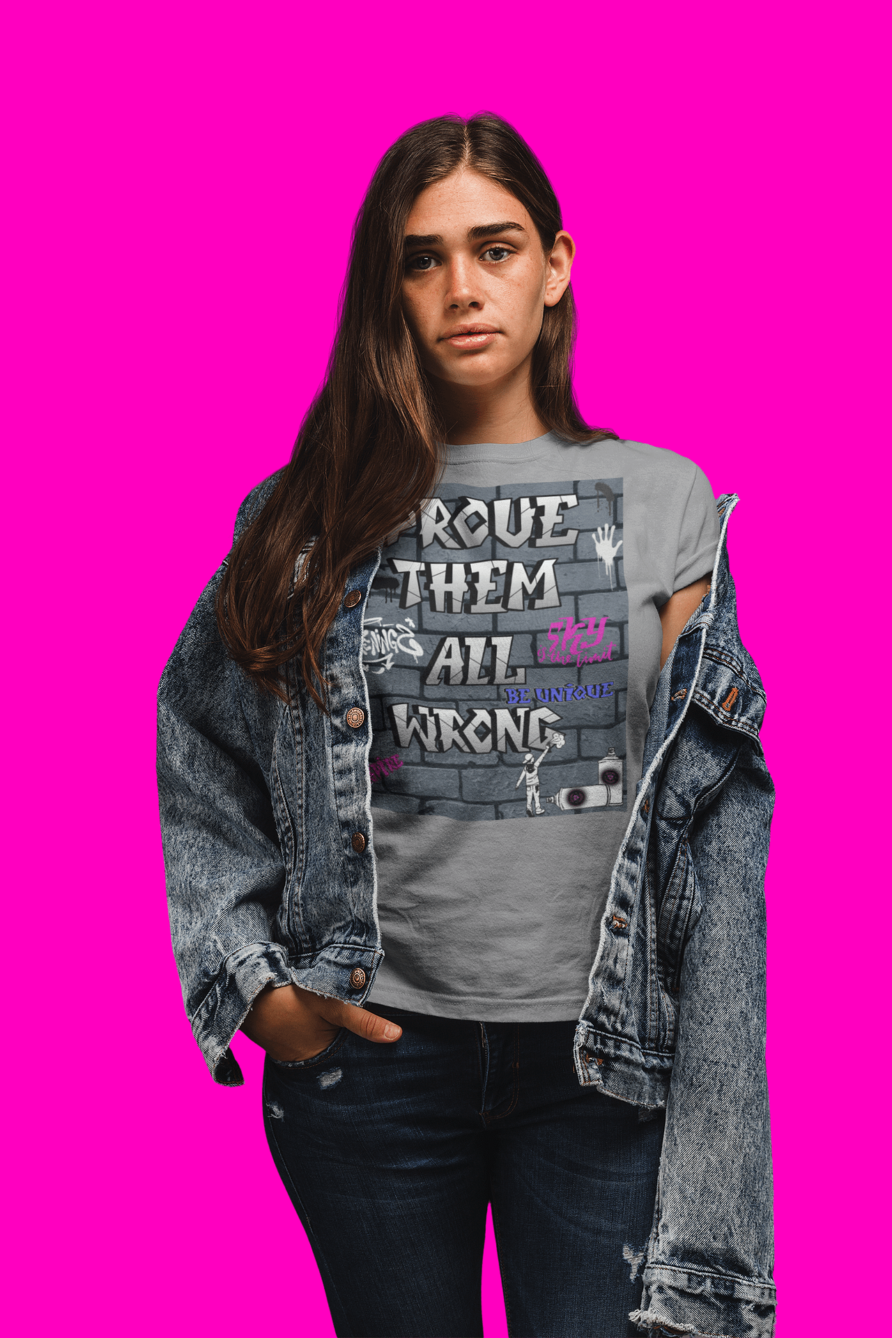 transparent-t-shirt-mockup-of-a-young-woman-with-a-hand-in-her-pocket-a20862 prove them all wrong t shirt