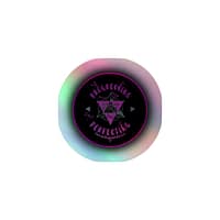 Progressing Not Perfecting Holographic Logo Sticker | 3D Vinyl Decal