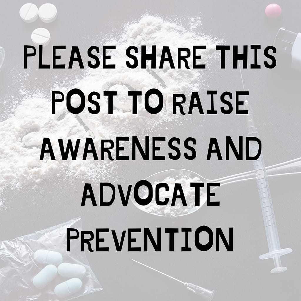 Image Asking Readers To Share The Post To Raise Awareness And Save Lives.