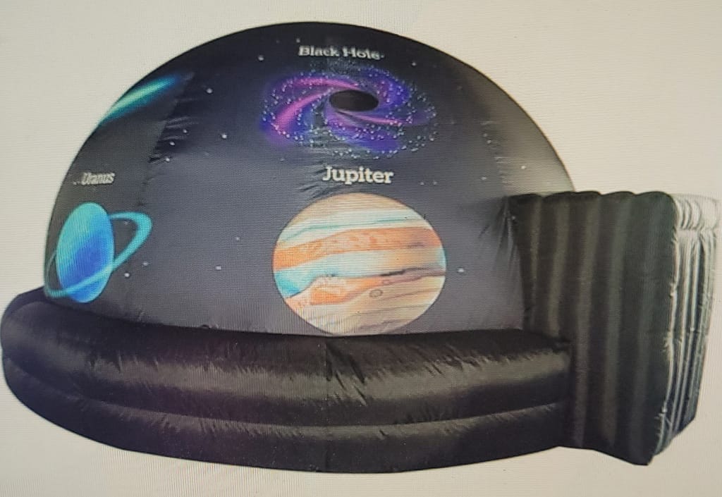 Image of the planetarium tent