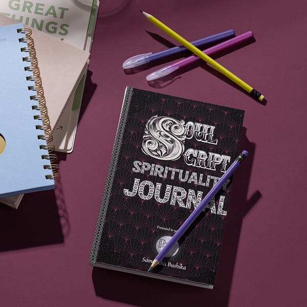 Soul Script Spirituality Journal Mock Up