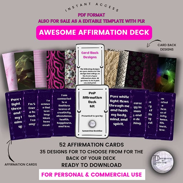 Believe &Amp; Receive Affirmation Cards Deck: For Those Who Believe And Are Ready To Receive Mock Up