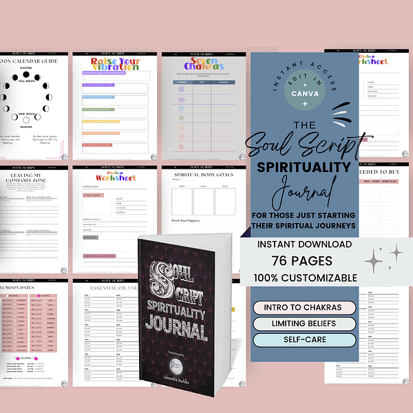 Soul Script Spirituality Journal