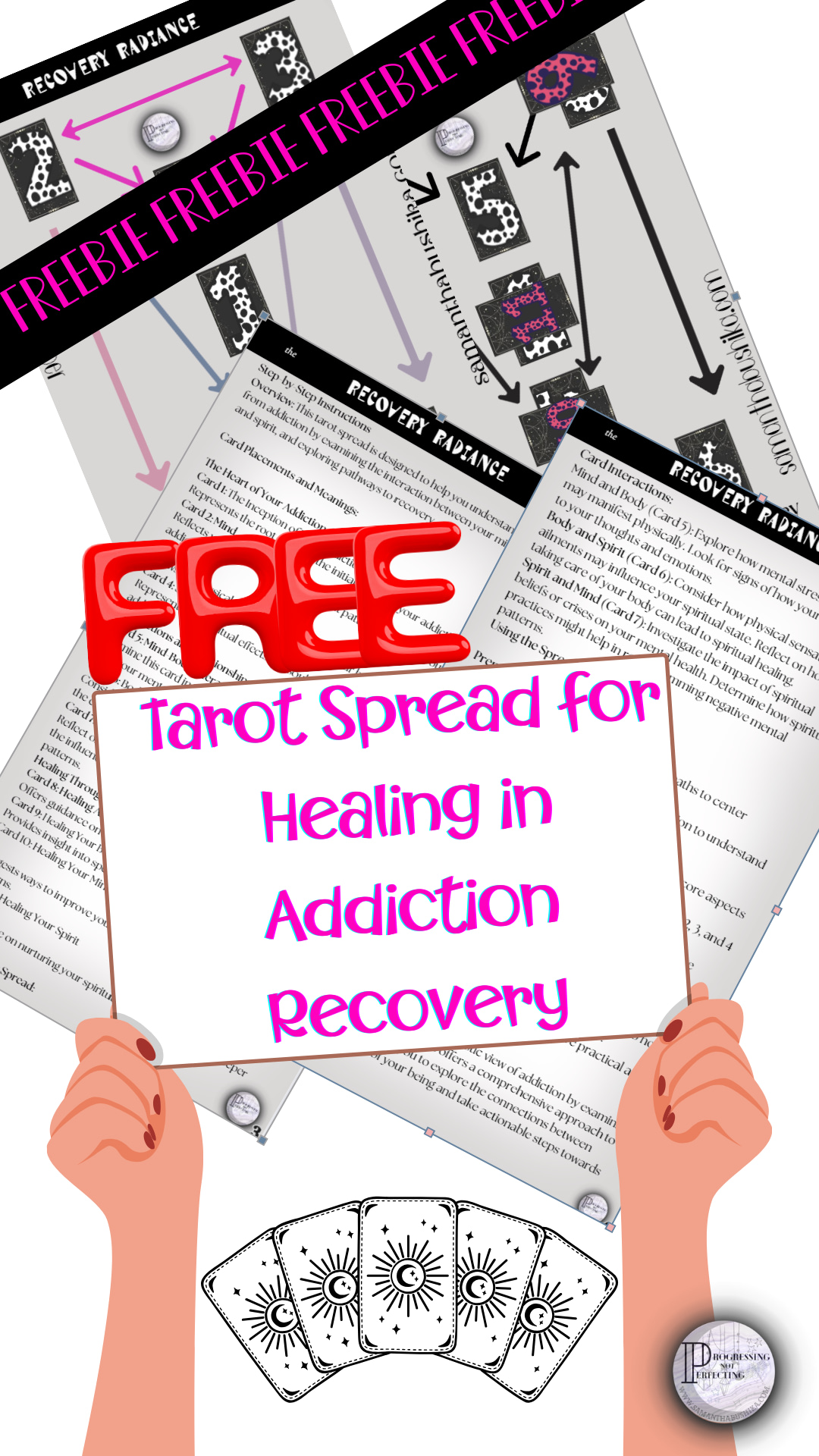 Tarot For Healing In Addiction Recovery Freebie