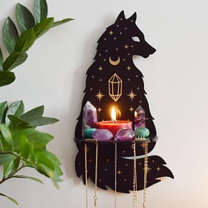 Creative Crystal Shelf Creative Animal Palm Butterfly Crystal Shelf Wall Hanging Crystal Shelf