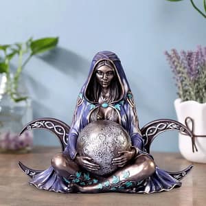 1Pcs Mother Earth Art Statue Resin Craft Millennium Gaia Goddess Outdoor Sculpture Art Garden Decoration Holiday Gift