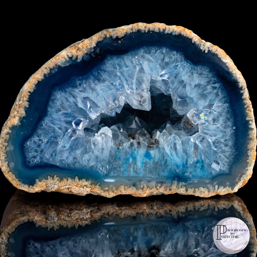 dyed agate