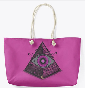 cosmic awareness & universal insight weekender tote