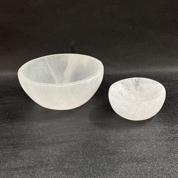 Selenite Gypsum Bowl Gypsum Ore Stone Bowl Ornaments Nordic Wind Home Crafts Desktop Ornaments Wholesale