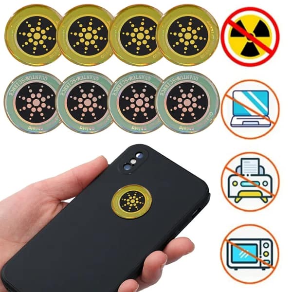 Quantum Sheild Stickers Radiation-proof Protection Stickers Accessories for Mobile Phone Laptop Computer