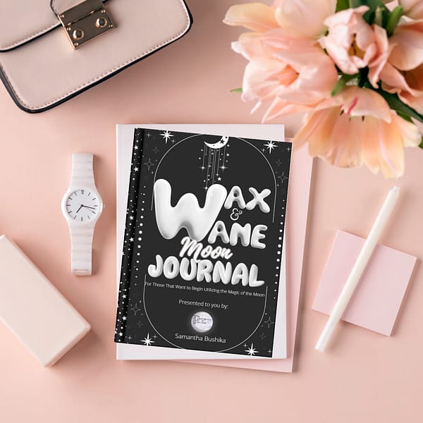 Wax & Wane Moon Journal Planner MOck Up