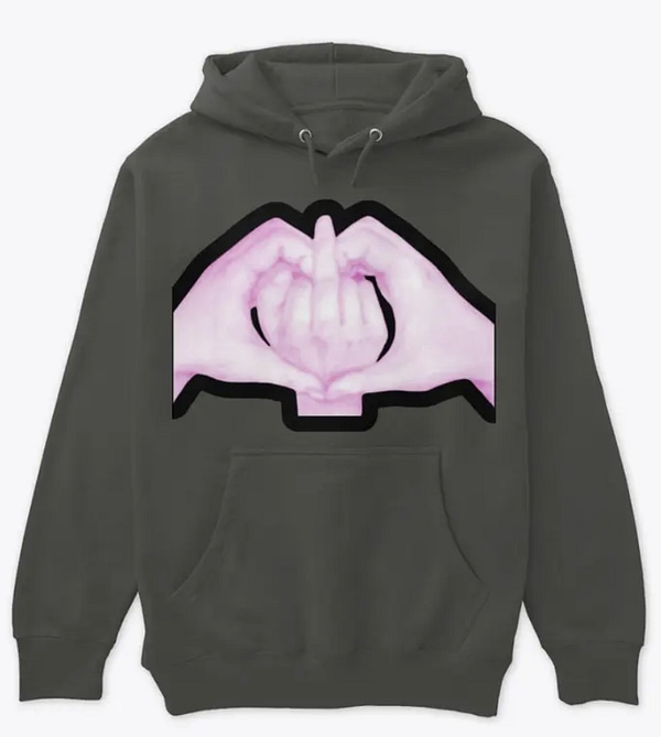 Flipping Love Hoodie