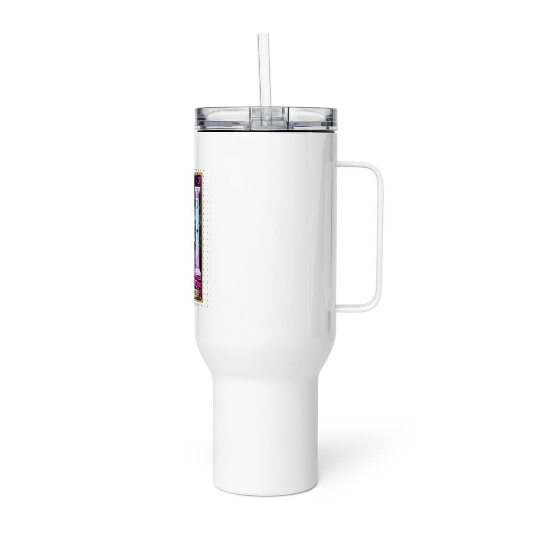 The High Priestess Tarot Travel Mug | Voodoo Doll Tarot Deck Stainless Steel Tumbler 5 The High Priestess Tarot Travel Mug | Voodoo Doll Tarot Deck Stainless Steel Tumbler - Image 5