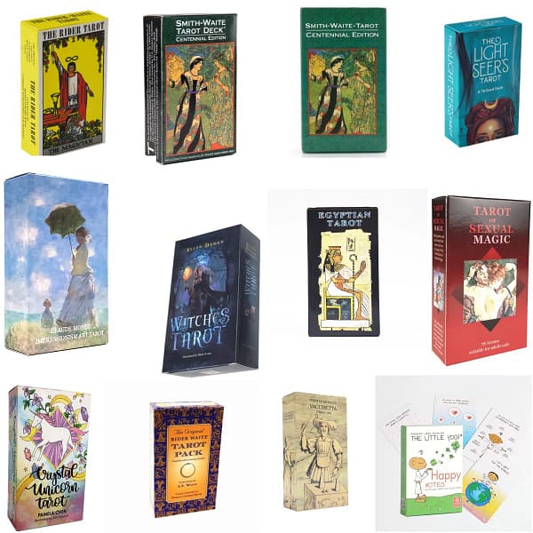 Tarot Cards English Oracle Card Deck