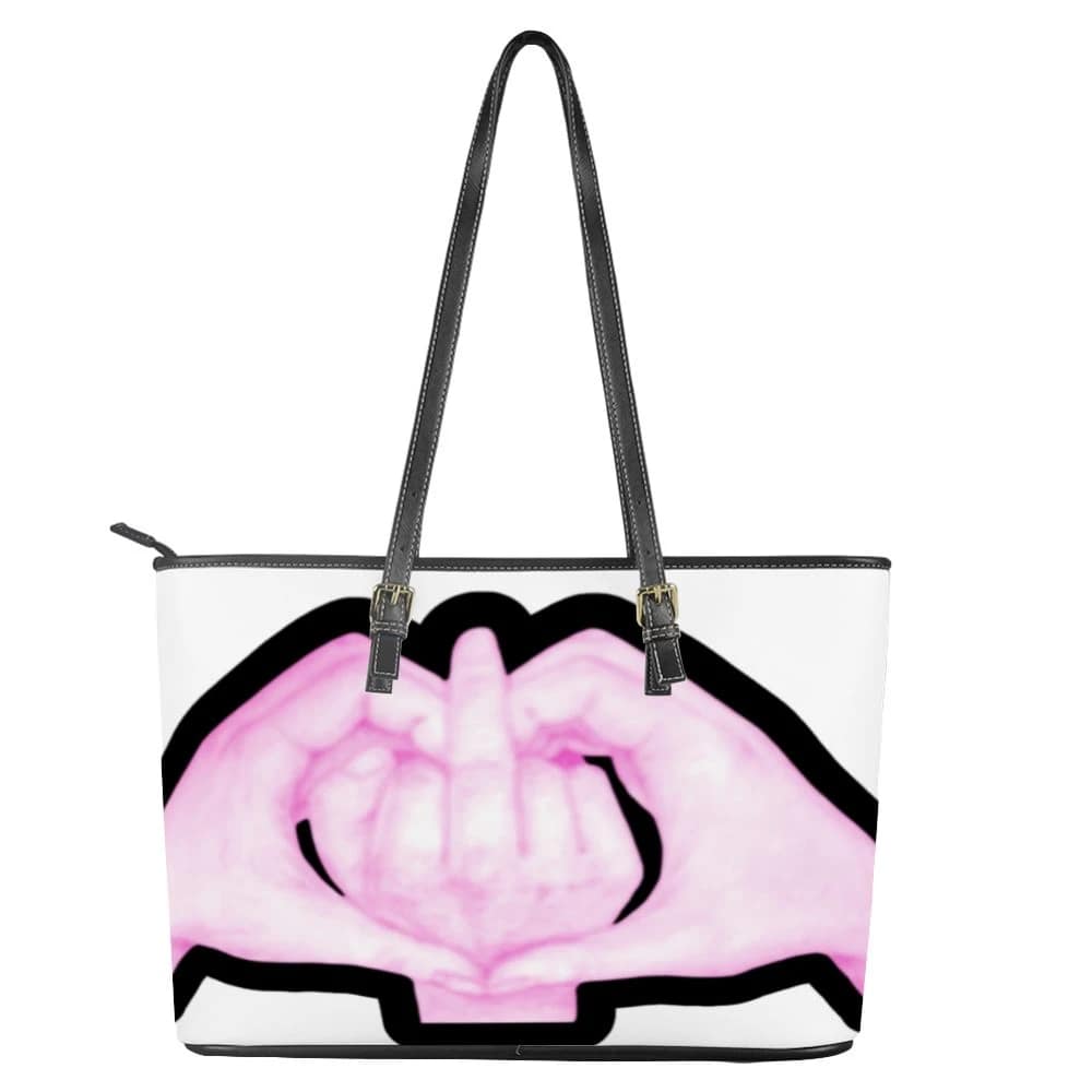 Flipping Love Skewed Leather Bag 4 Flipping Love Skewed Leather Bag - Image 4