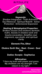 The Crystal Fix: Your Crystal Education Location Ritzulite