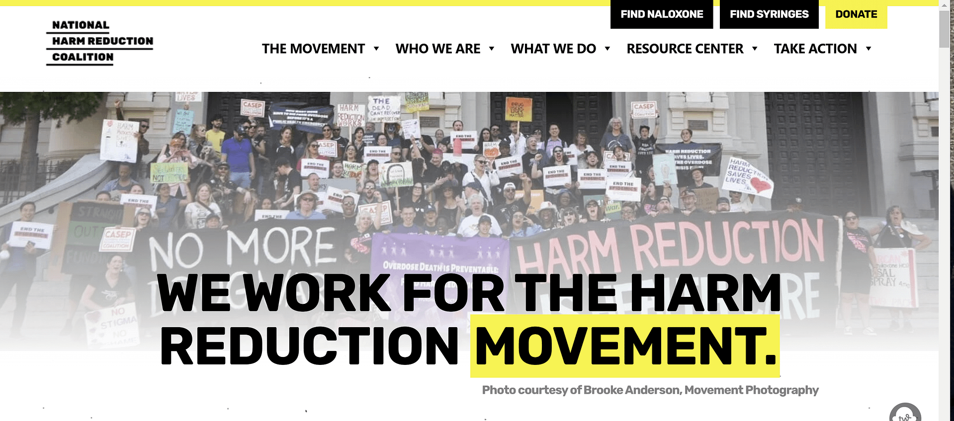 HR Movement Harm Reduction Movement