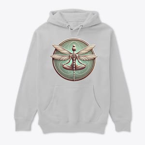 Dragonfly Girl Hoodie Dragonfly Nymph Hoodie