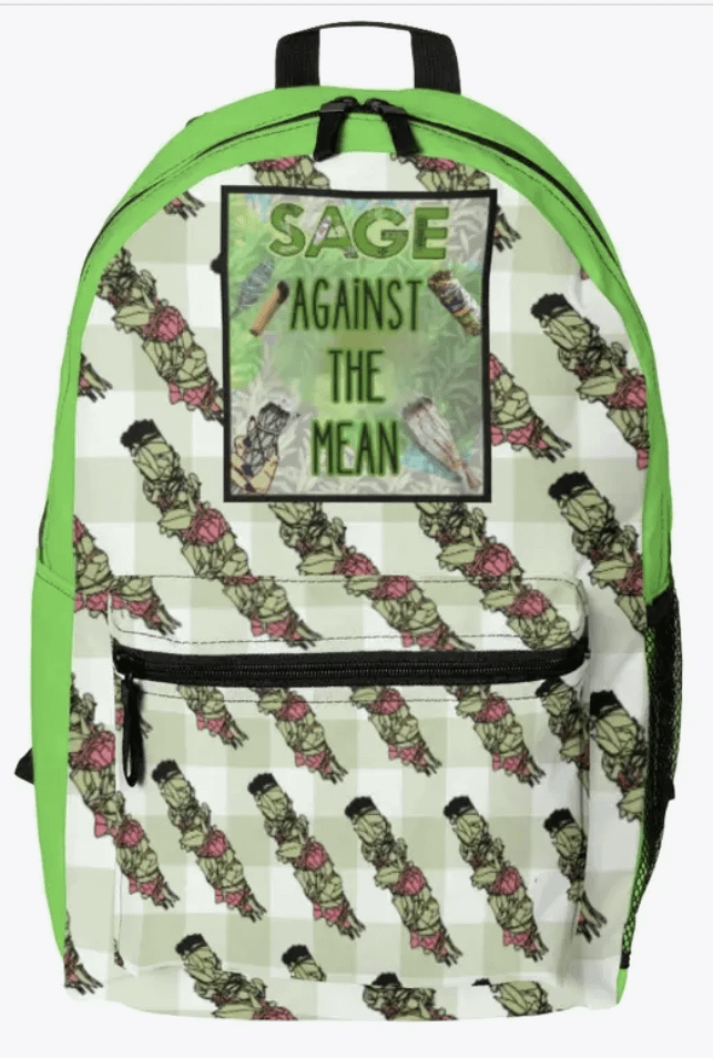 Sage Against the Mean Backpack 1 Sage Against the Mean Backpack
