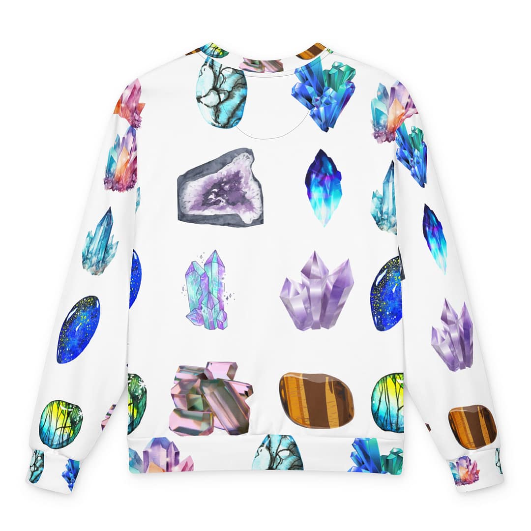 Crystal Craze Oversized Cotton Sweatshirt 2 Crystal Craze Oversized Cotton Sweatshirt - Image 2