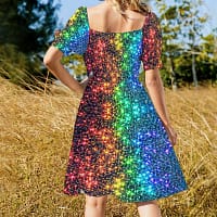 Galactic Girl Sweetheart Dress - Image 2