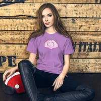 Flipping Love T-Shirt | Heart Hands Graphic Unisex Tee - Image 12