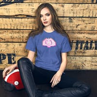 Flipping Love T-Shirt | Heart Hands Graphic Unisex Tee - Image 9