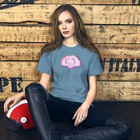 Flipping Love T-Shirt | Heart Hands Graphic Unisex Tee - Image 11