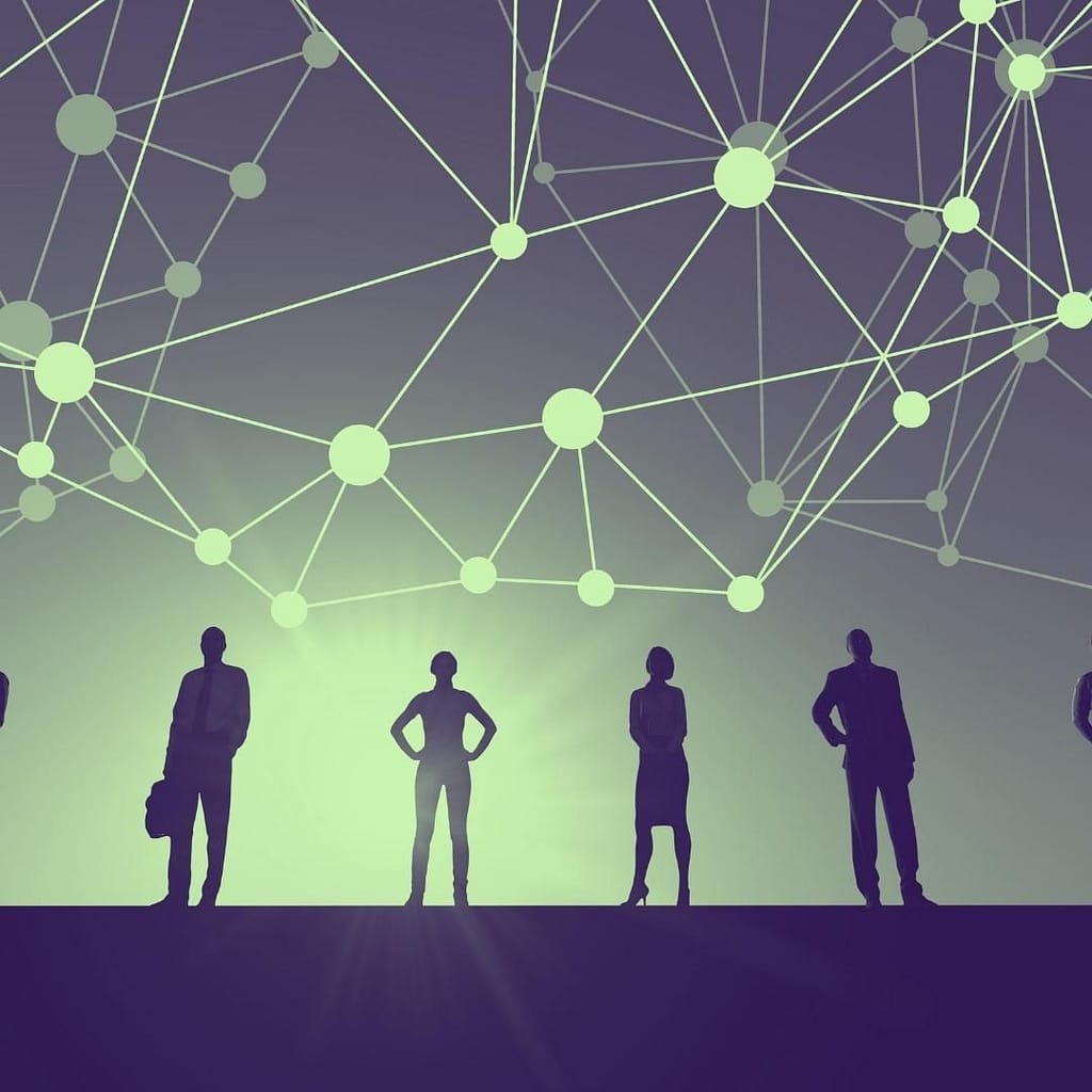 Empowering Voices: Confronting Stigma In The World Of An Addiction Blogger 5 People Standing Separated Looking Up At The Connectedness Of The Stars.