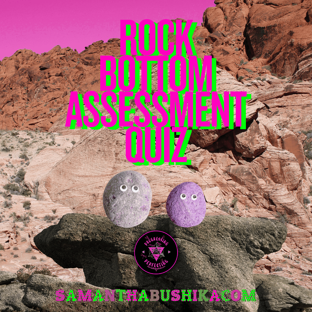 rock bottom assessment quiz cover