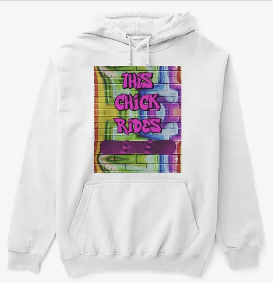This Chick Rides Snowboarding Hoodie 1 This Chick Rides Snowboarding Hoodie Merch