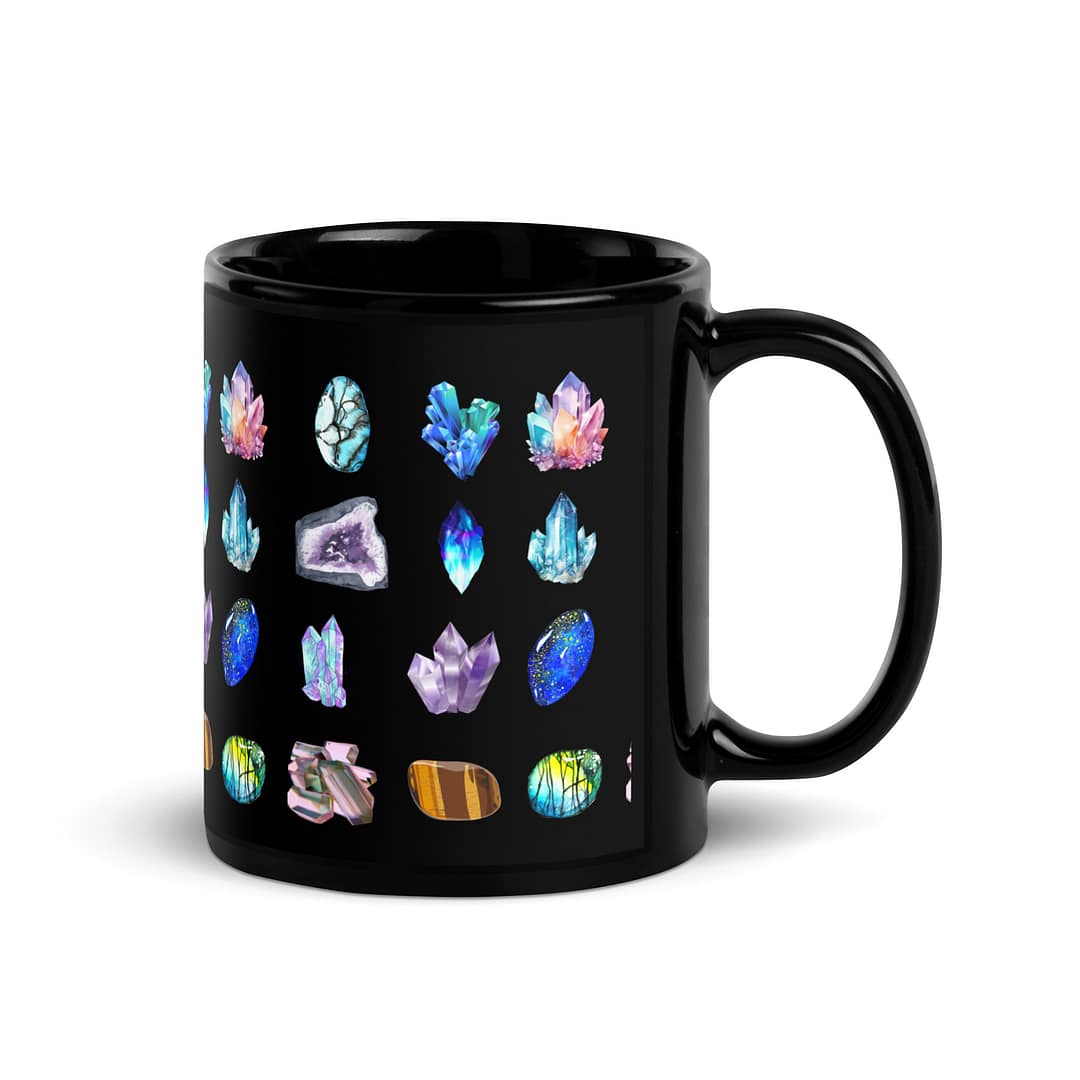 Crystal Lover Mug | Colorful Gemstone &Amp; Spiritual Coffee Mug 1 Crystal Lover Mug | Colorful Gemstone &Amp; Spiritual Coffee Mug