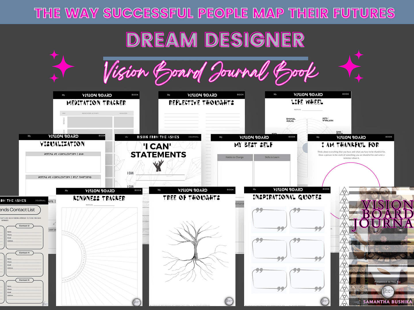 Prisms Of Possibility: A Vision Board Book Journal For The Misfits, Healers, &Amp; Hope Dealers 2 Vision Board Journal Book Product Image Dp
