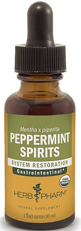 Herb Pharm Peppermint Spirits- A