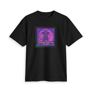 Lesson 1: Embracing Vulnerability In Addiction Recovery 24 Kindness Kicks Ass Heavyweight Tee | Gothic Spiritual Graphic T-Shirt