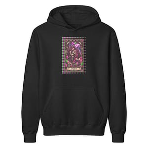 How To Use Sound Healing To Reset Your Mind And Spirit 40 Strength Tarot Hoodie | Voodoo Doll Tarot Deck Graphic Hoodie