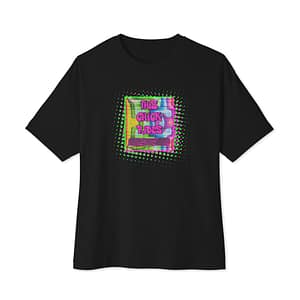 This Chick Rides Oversized Tee | Snowboard Graphic T-Shirt