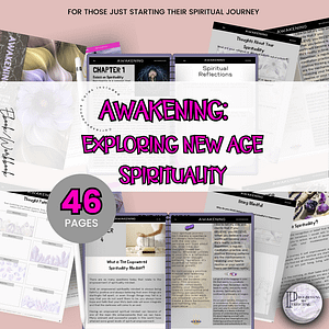 Awakening: Exploring New Age Spirituality Mockup