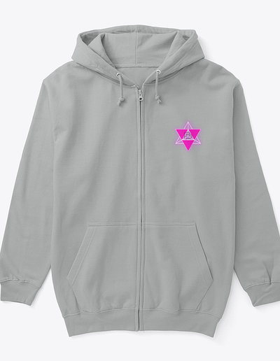 Pnp Logo Zip Hoodie