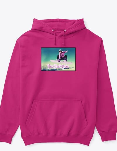 This Chick Rides 1 Hoodie