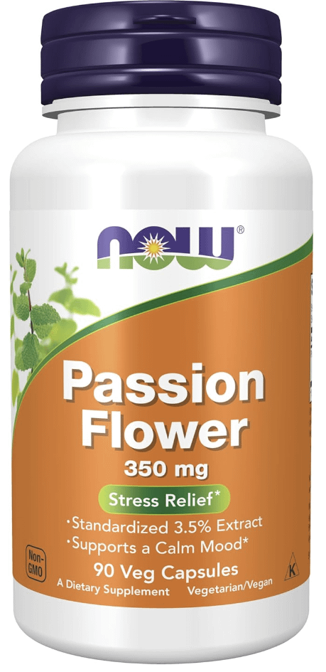 Now Supplements, Passion Flower (Passiflora Incarnata) 350 Mg-A