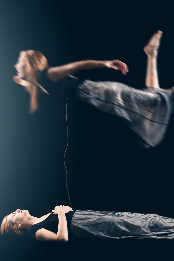 Unlock Limitless Possibilities: How Astral Travel Can Transform Your Life 4 Woman Leaving Her Body