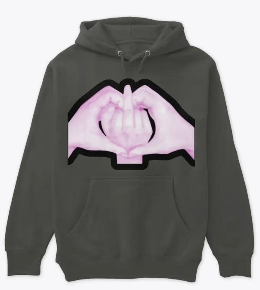 Flipping Love Unisex Hoodie 1 Flipping Love Hoodie