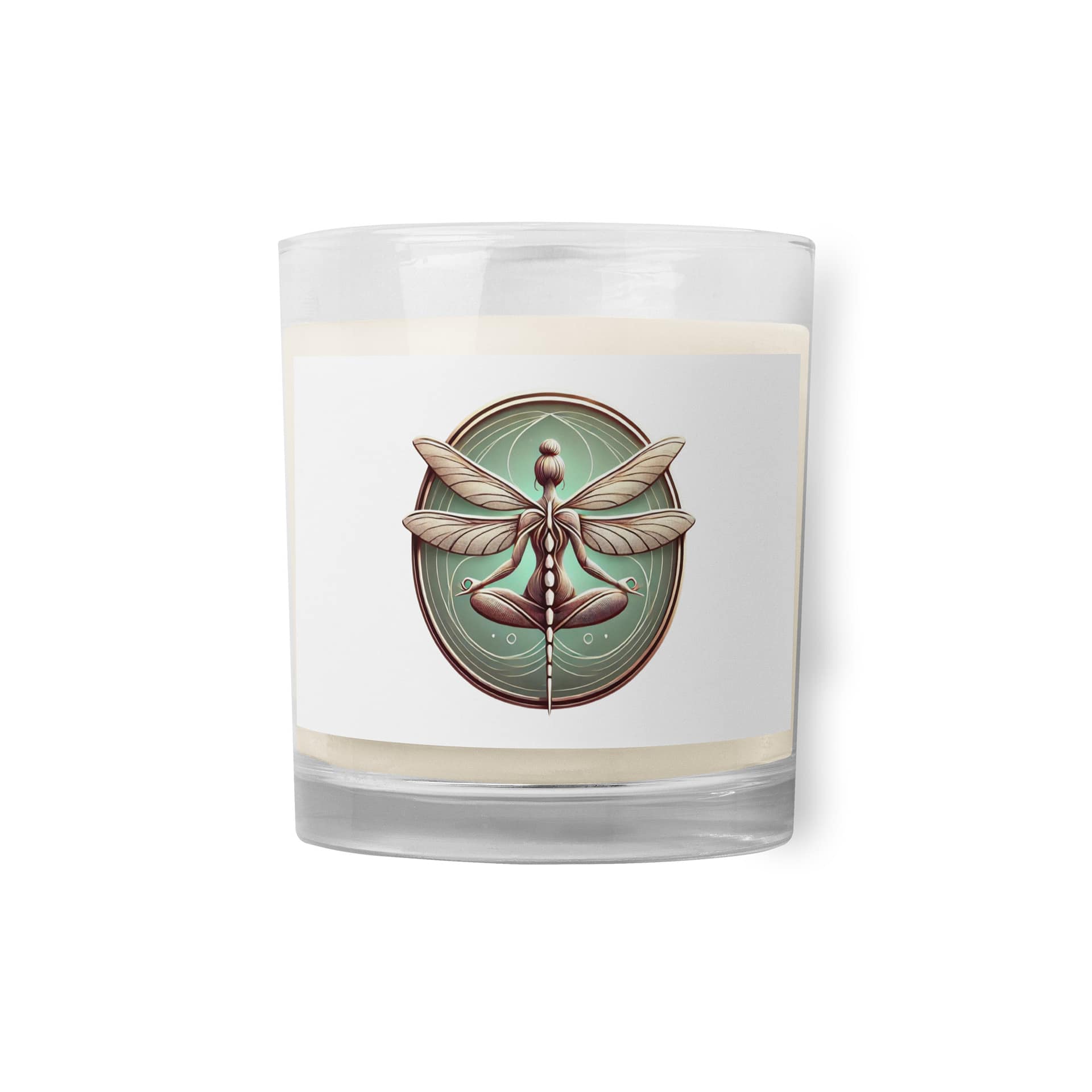 Dragonfly Meditation Soy Candle | Spiritual Mindfulness Candle
