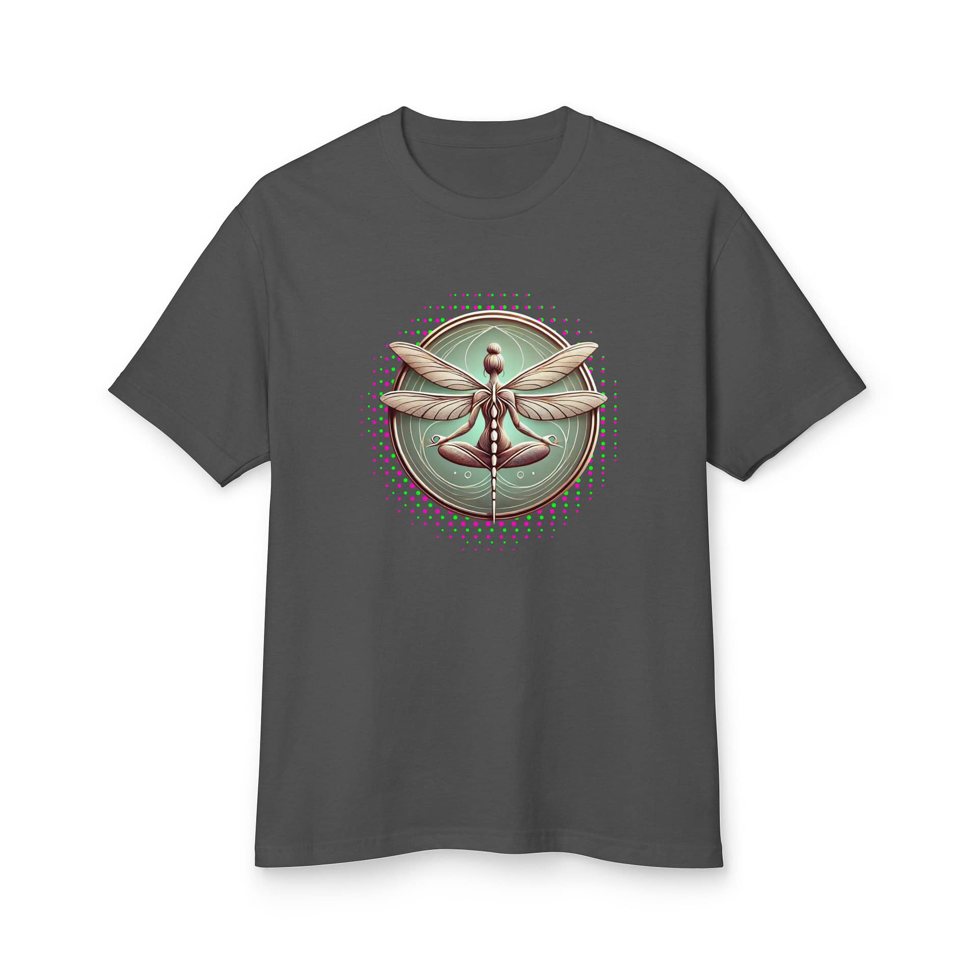 Dragonfly Meditation Garment-Dyed Tee | Spiritual Vintage T-Shirt