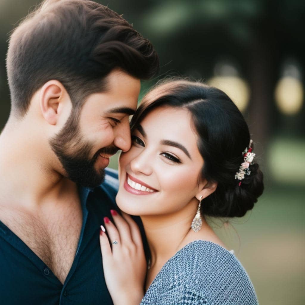 couple in a loving relationship