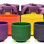 Topfund chakra singing bowls