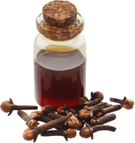 herb bottle and clove