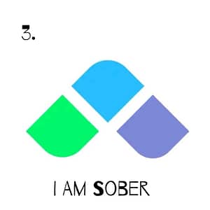 I Am Sober App Icon representing the app.