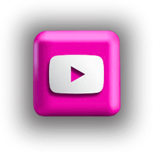 youtube icon square 3d